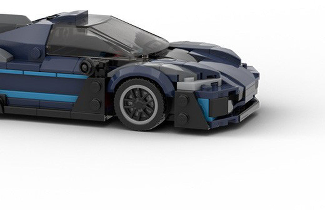 Building Blocks Suitable for Assembling Racing Toys