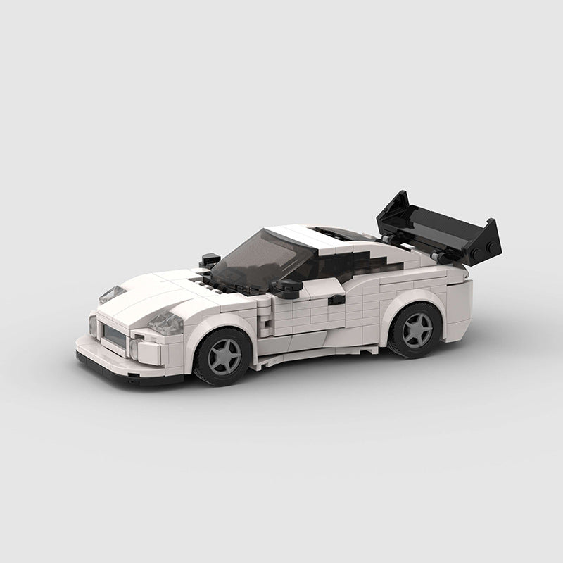 Hot Sale Racing Sports Car Moc Small Particle Puzzle Assembly