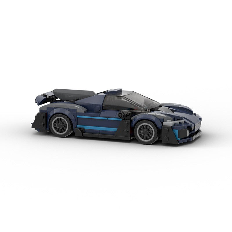 Building Blocks Suitable for Assembling Racing Toys