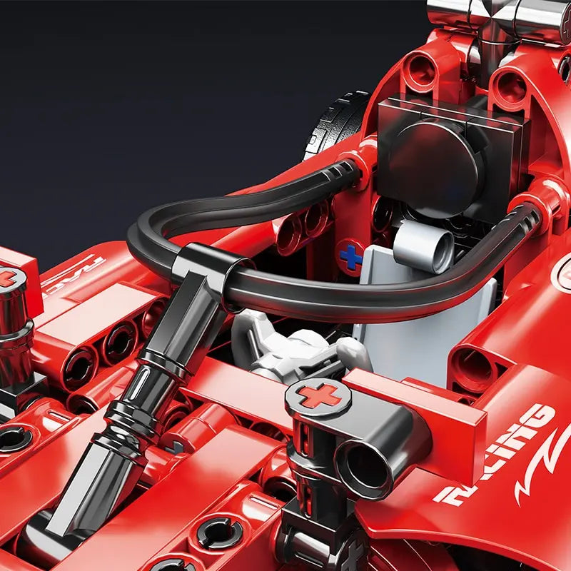 Toylinx F1 RC Race Cars Building Sets MOC Remote Control Car Building Blocks Cool Collectible Model Car Kits Building Toys