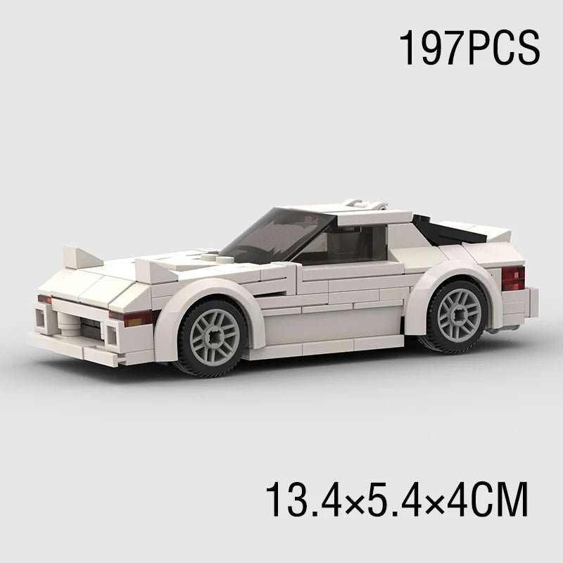 MOC Speed Racer Cars Champions Fast & Furious Building Blocks City Vehicle Christmas Hallowmas Gift