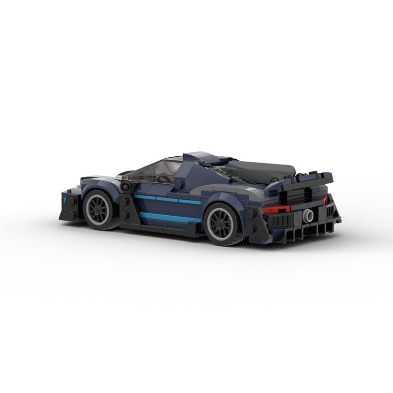 Building Blocks Suitable for Assembling Racing Toys