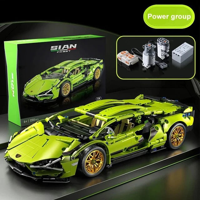Racing super 🤩 car technical building Blocks