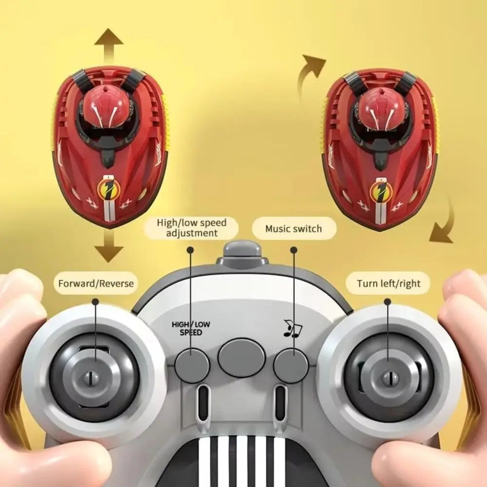 New Parent-Child Interaction RC Battle Bumper Car Toy Music Light Karting Toy Collision Two-Man Battle RC Battle Game
