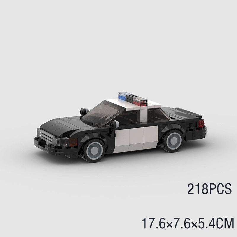 Compatible with DIY Modular Vehicle Model Building Blocks