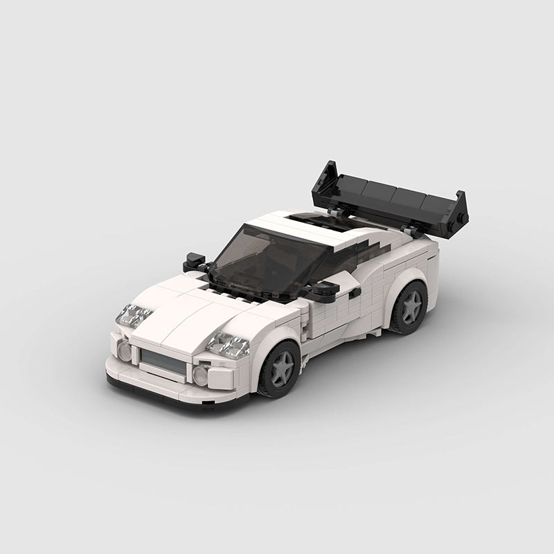 Hot Sale Racing Sports Car Moc Small Particle Puzzle Assembly