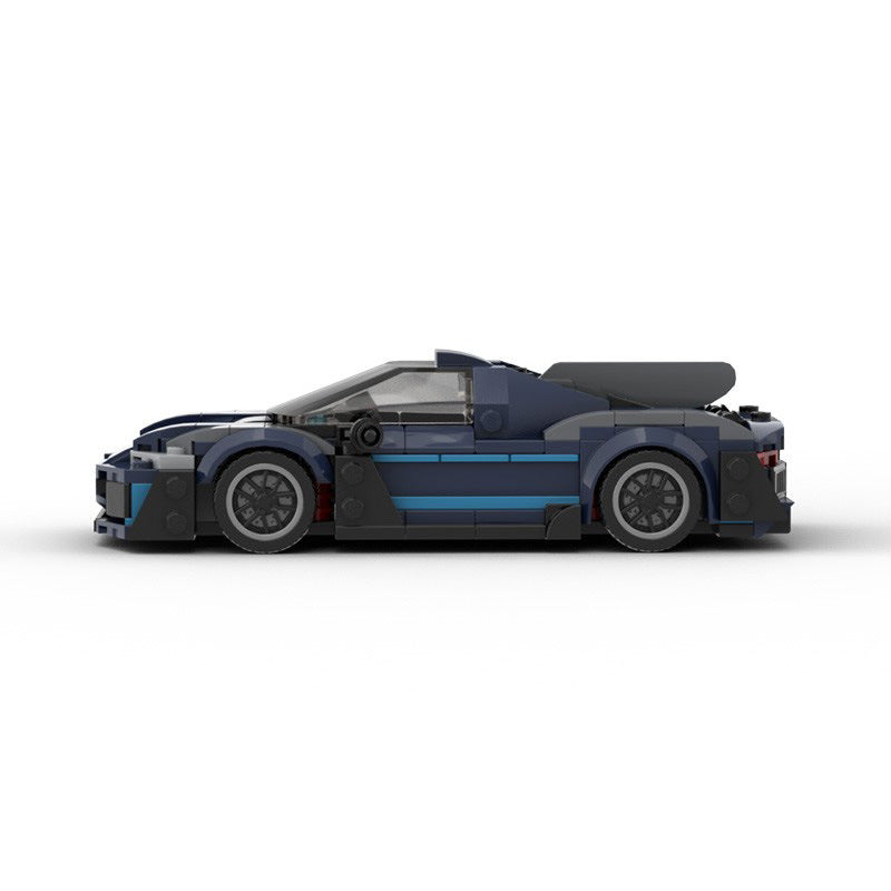 Building Blocks Suitable for Assembling Racing Toys