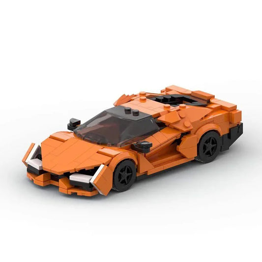 320PCS MOC Lamborghinied Revuelto Speed Champions Sports Cars Building Blocks Bricks Set Kids Model Toys Gifts for Boys Girls