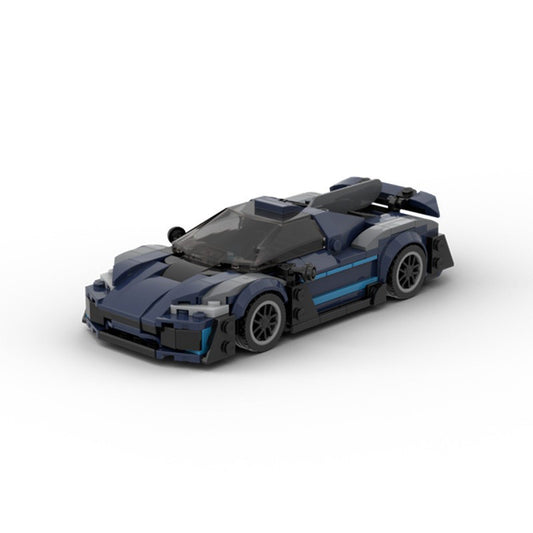 Building Blocks Suitable for Assembling Racing Toys