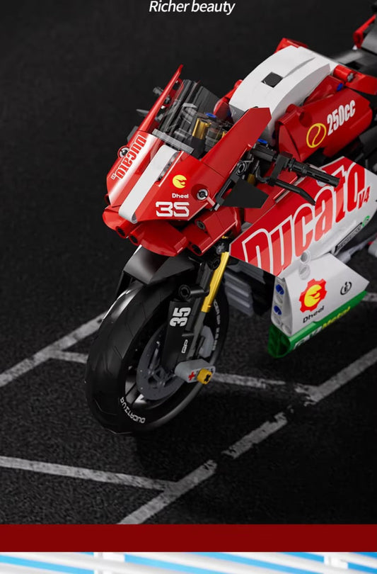 Motorcycle🛵 Building Set 1:10 Model Kit version 2