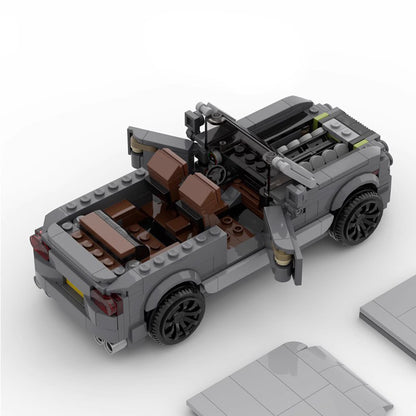 Puzzle Building Blocks Sports Car Assembled Children'S Toys