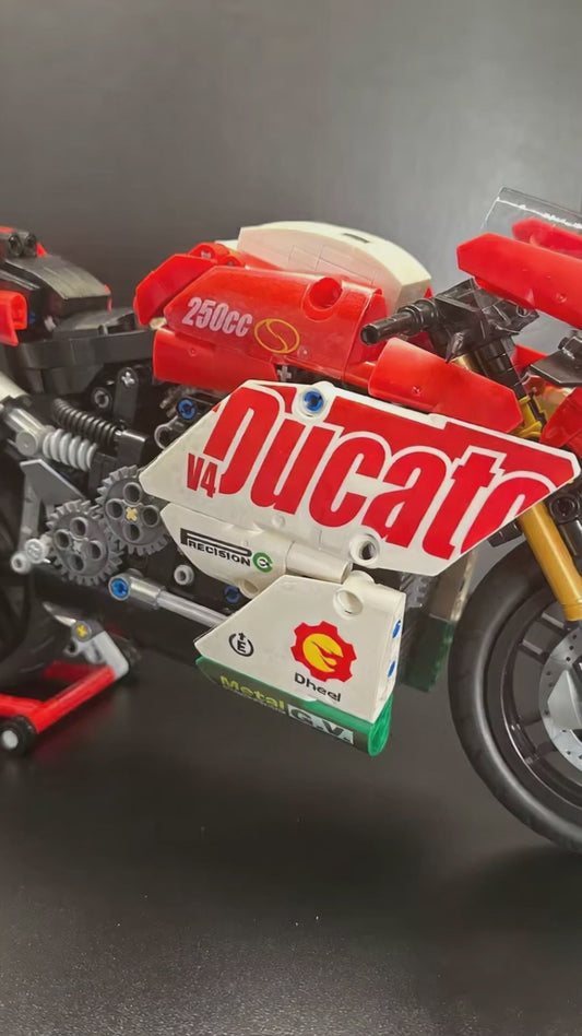 Motorcycle🛵 Building Set 1:10 Model Kit version 2