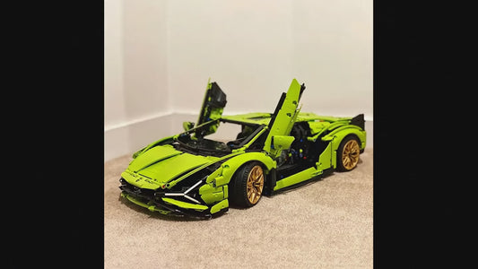 Racing  super 🤩 car  technical building Blocks